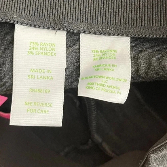 𝅺Lilly Pulitzer | Nira Ponte Knit Pants Skinny Leggings Back Slit - Picture 8 of 9